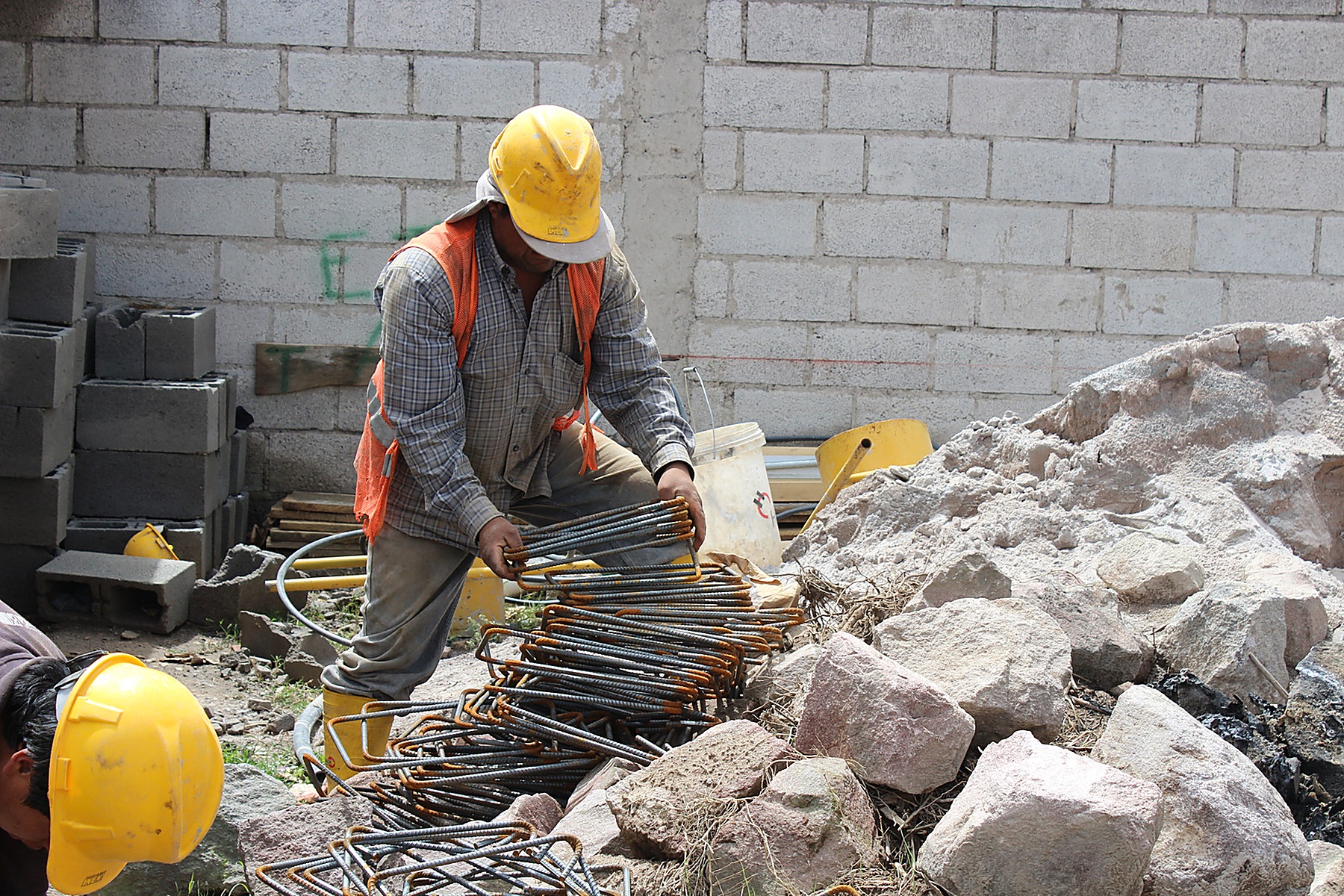 Construction team